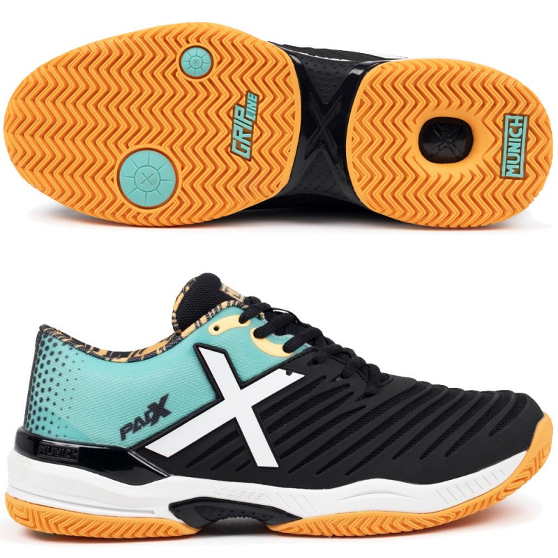 Scarpe Munich PADX 61 Padel green black 2026