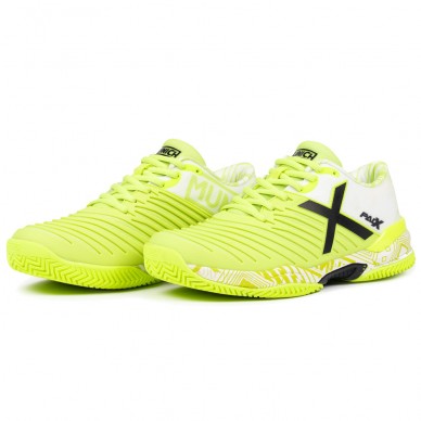 Scarpe Munich PADX 62 Padel white yellow 2026