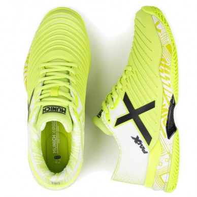 Scarpe Munich PADX 62 Padel white yellow 2026