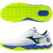 Scarpe Mizuno Wave Enforce Court CC white dazzling blue 2026