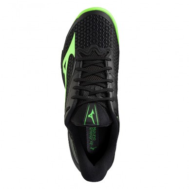 Scarpe Mizuno Wave Exceed Tour 7 Padel black glowing apple 2026
