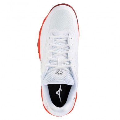 Scarpe Mizuno Wave Enforce Court CC fiery red white 2026