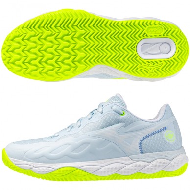 Scarpe Mizuno Wave Enforce Court CC ice water yellow 2026