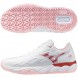 Scarpe Mizuno Wave Enforce Court CC white pinkesque 2026