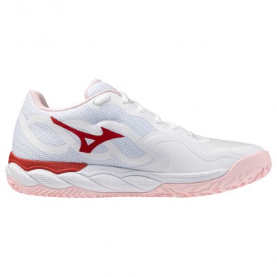 Scarpe Mizuno Wave Enforce Court CC white pinkesque 2026