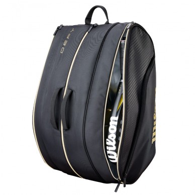 Borsa Wilson Defy V1 nero oro 2026