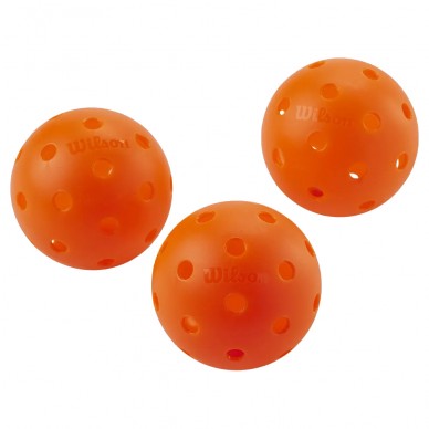 Tubo palline Wilson Pickleball TRU 32 Indoor 3 Pack arancione