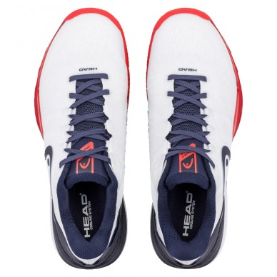 Scarpe Head Revolt Pro 5.0 Clay Men white navy 2026