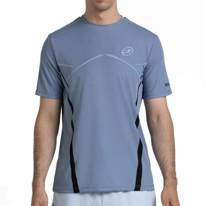Maglietta Bullpadel Cabore blu ombra