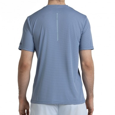 Maglietta Bullpadel Cabore blu ombra