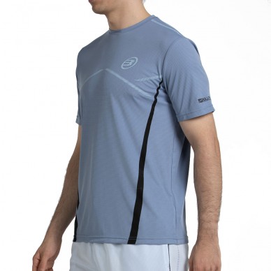 Maglietta Bullpadel Cabore blu ombra