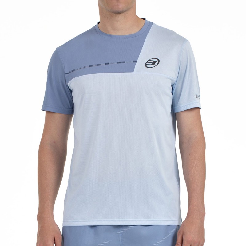 Maglietta Bullpadel Cacin blu glaciale vigore