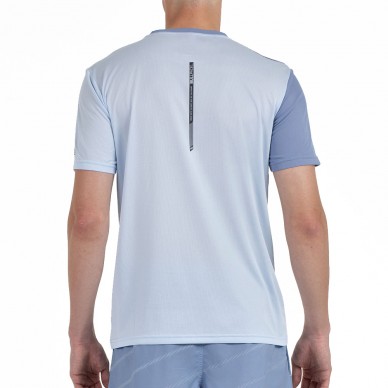 Maglietta Bullpadel Cacin blu glaciale vigore