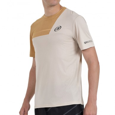 Maglietta Bullpadel Cacin beige vigore