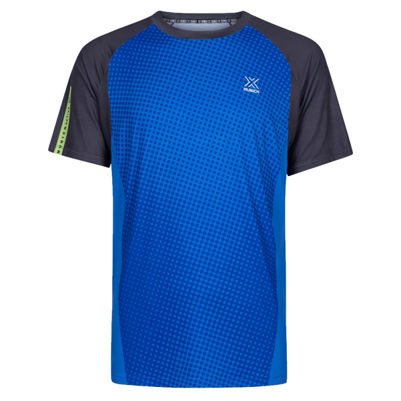 Maglietta Munich Serve blu