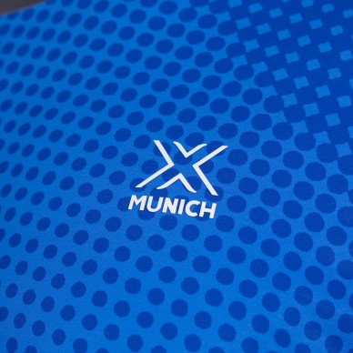 Maglietta Munich Serve blu
