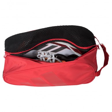 Borsa da scarpe padel Adidas rosso nero 2026