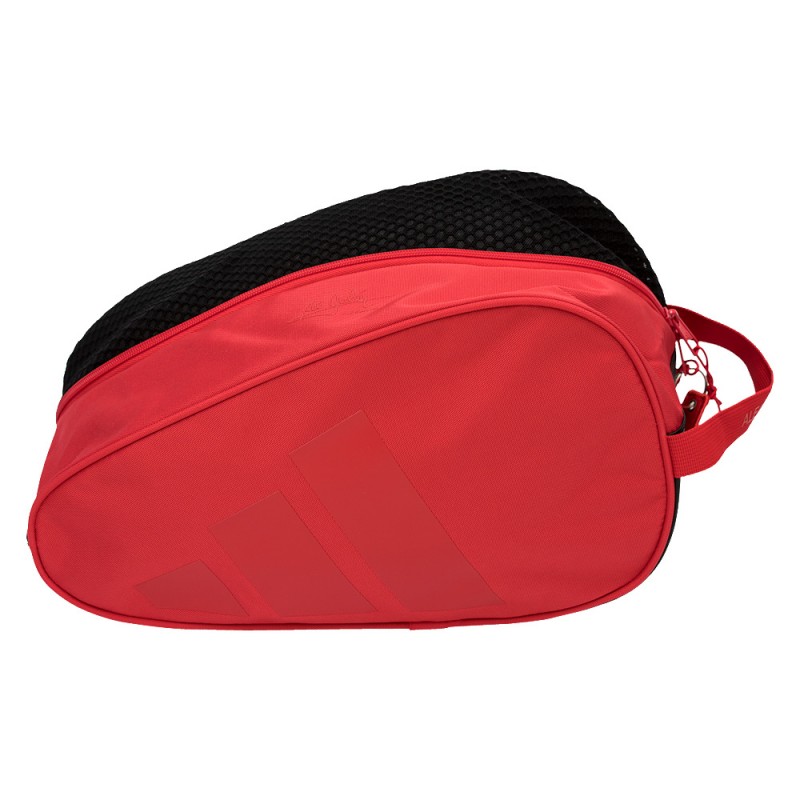 Borsa da scarpe padel Adidas rosso nero 2026