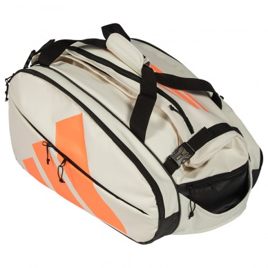 Borsa Adidas Multigame bianco arancione 2026