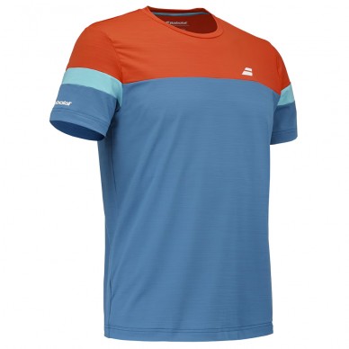 Maglietta Babolat Crew Neck TEE blu