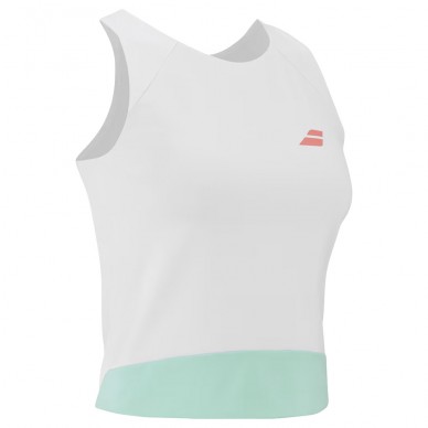 Maglietta Babolat Perf Tank bianca