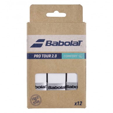 Overgrip Babolat Pro Tour 2.0 x 12 bianchi