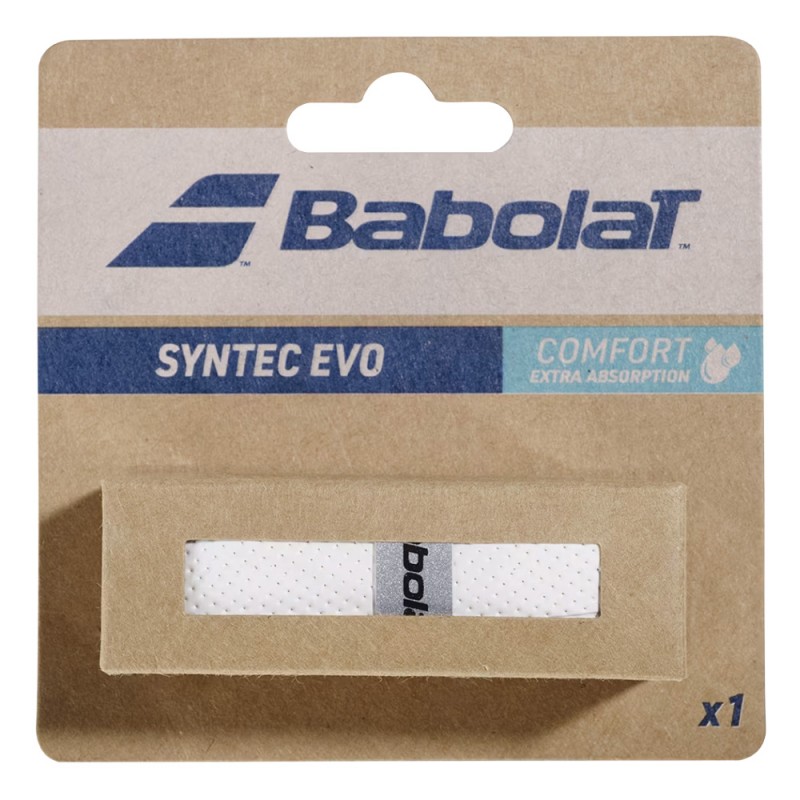 Grip Babolat Syntec Evo x1 bianco