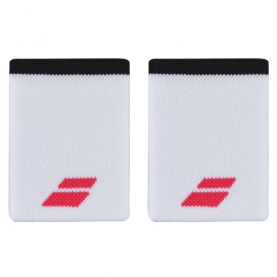 Polsini Babolat Logo Jumbo Bianco Rosso