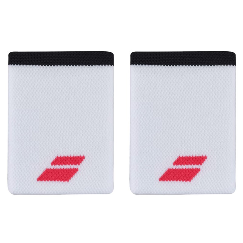 Polsini Babolat Logo Jumbo Bianco Rosso