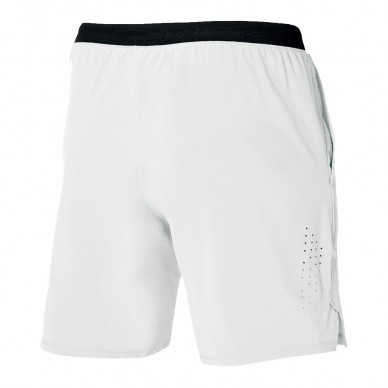 Pantaloncini Mizuno Tennis 9 Inches Laser bianco
