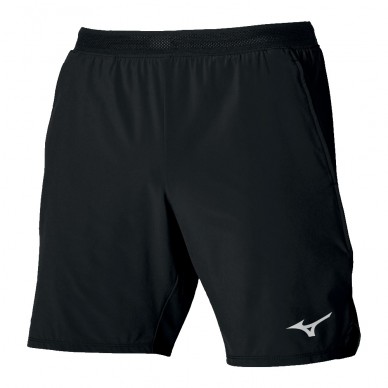 Pantaloncini Mizuno Tennis 9 Inches Laser nero