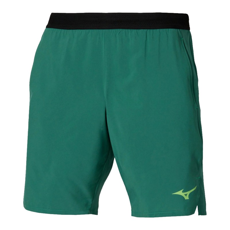 Pantaloncini Mizuno Tennis 9 Inches Laser verde