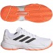 Scarpe Adidas Courtjam Control 3 M Clay white black orange 2026