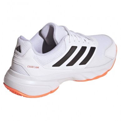 Scarpe Adidas Courtjam Control 3 M Clay white black orange 2026