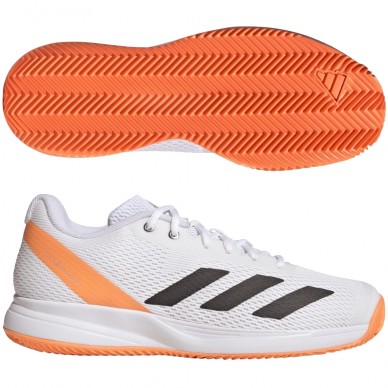 Scarpe Adidas Courtflash Speed 2 white lucid orange 2026
