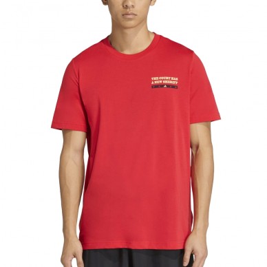 Maglietta Adidas Wanted rossa