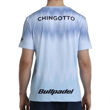 Maglietta Bullpadel Chingotto 26V blu glaciale