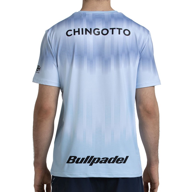 Maglietta Bullpadel Chingotto 26V blu glaciale