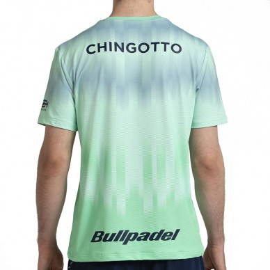 Maglietta Bullpadel Chingotto 26V verde acido