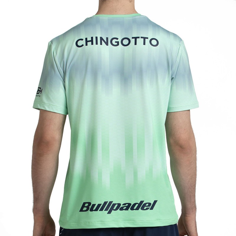 Maglietta Bullpadel Chingotto 26V verde acido