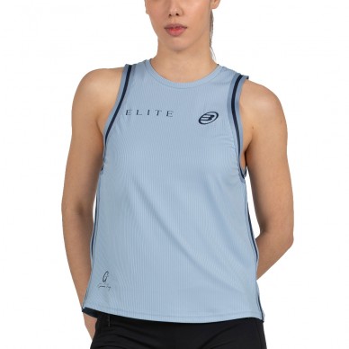 Maglietta Bullpadel Gemma 26V blu acciaio