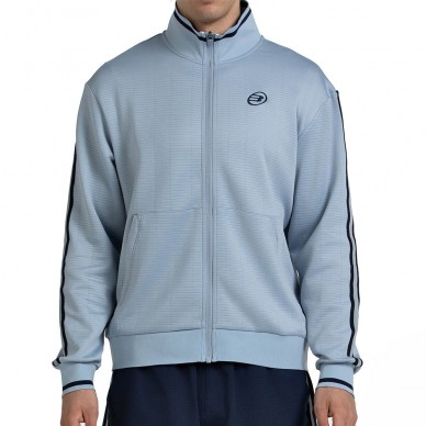 Felpa Bullpadel Tozo blu acciaio