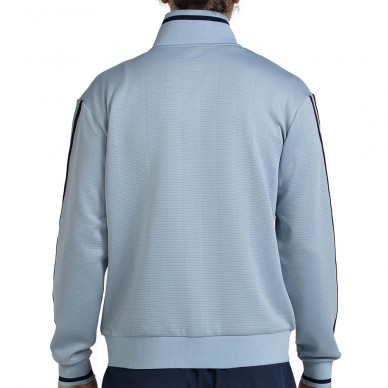Felpa Bullpadel Tozo blu acciaio