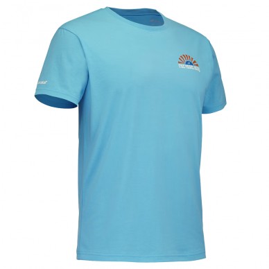 Maglietta Babolat Perf Cotton Tee blu