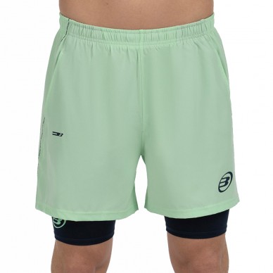Pantaloncini Bullpadel Mansil verde acido
