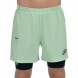 Pantaloncini Bullpadel Mansil verde acido