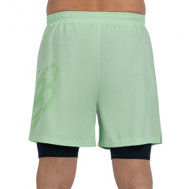 Pantaloncini Bullpadel Mansil verde acido
