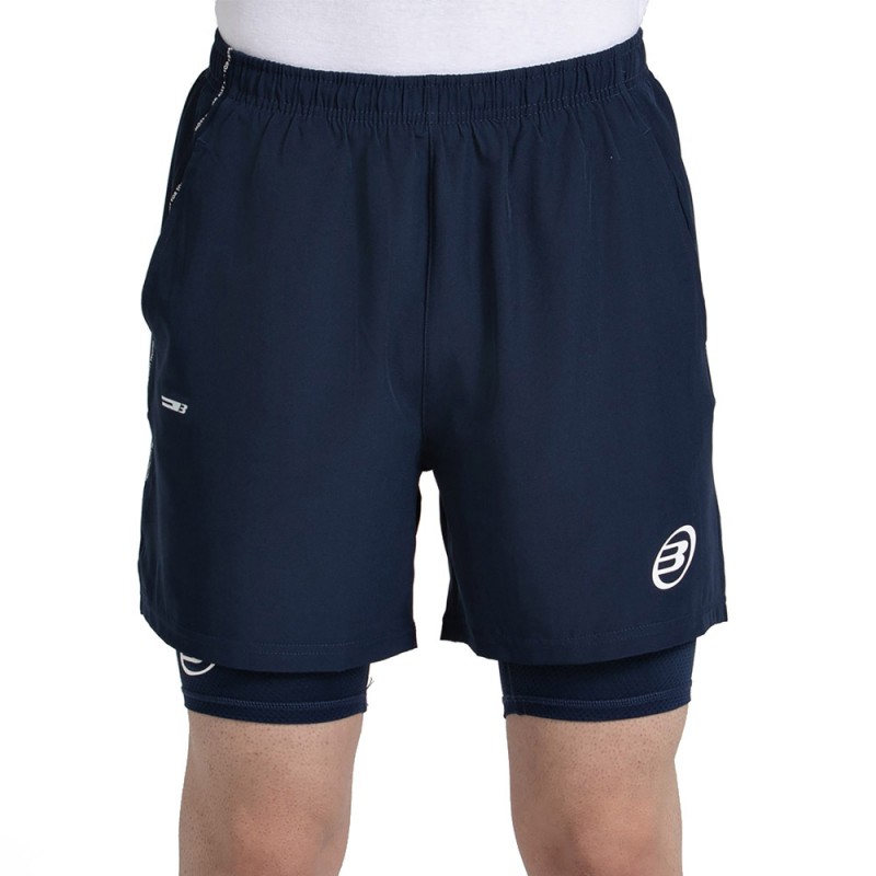 Pantaloncini Bullpadel Mansil Oceano Profondo