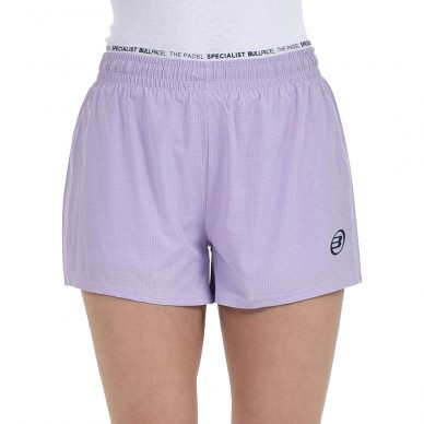 Pantaloncini Bullpadel Pinolu lila corta