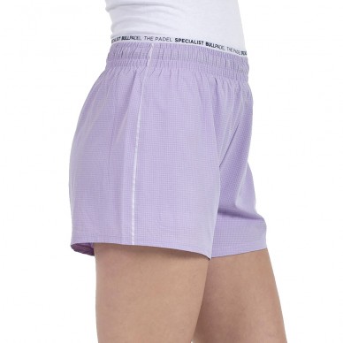 Pantaloncini Bullpadel Pinolu lila corta